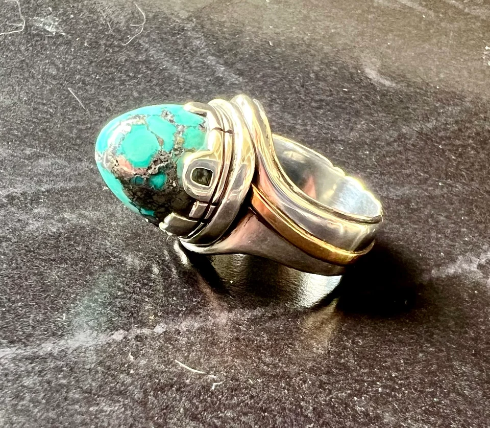 Turquoise.